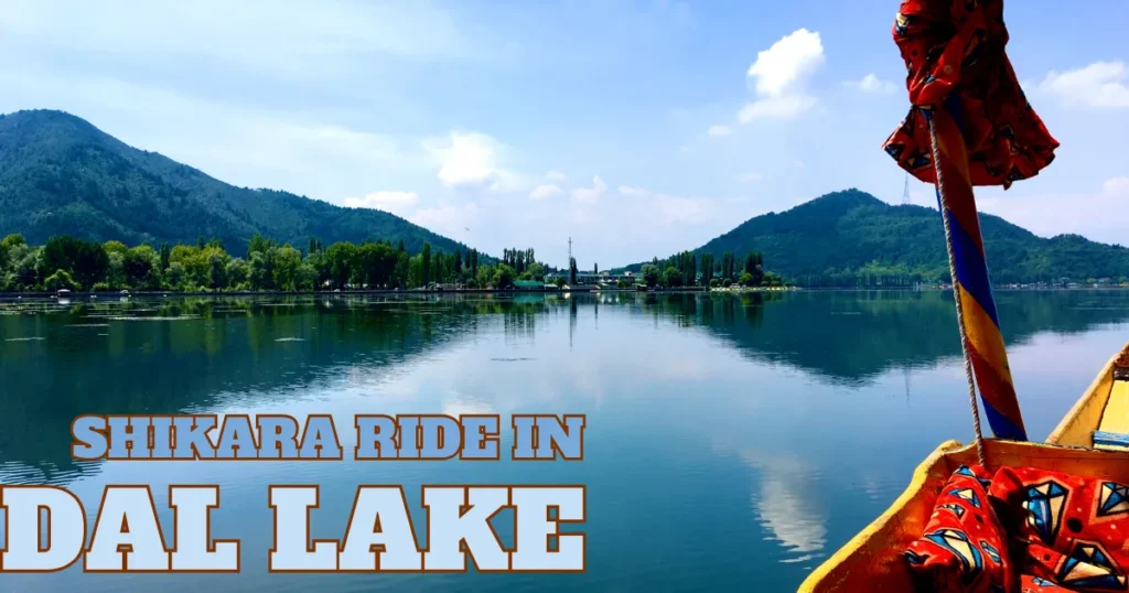 Shikara Ride in Dal Lake