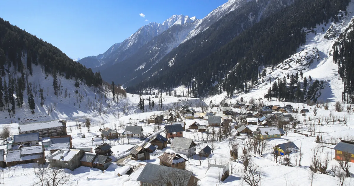Aru Valley in kashmir