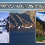 Manali to Leh Distance E