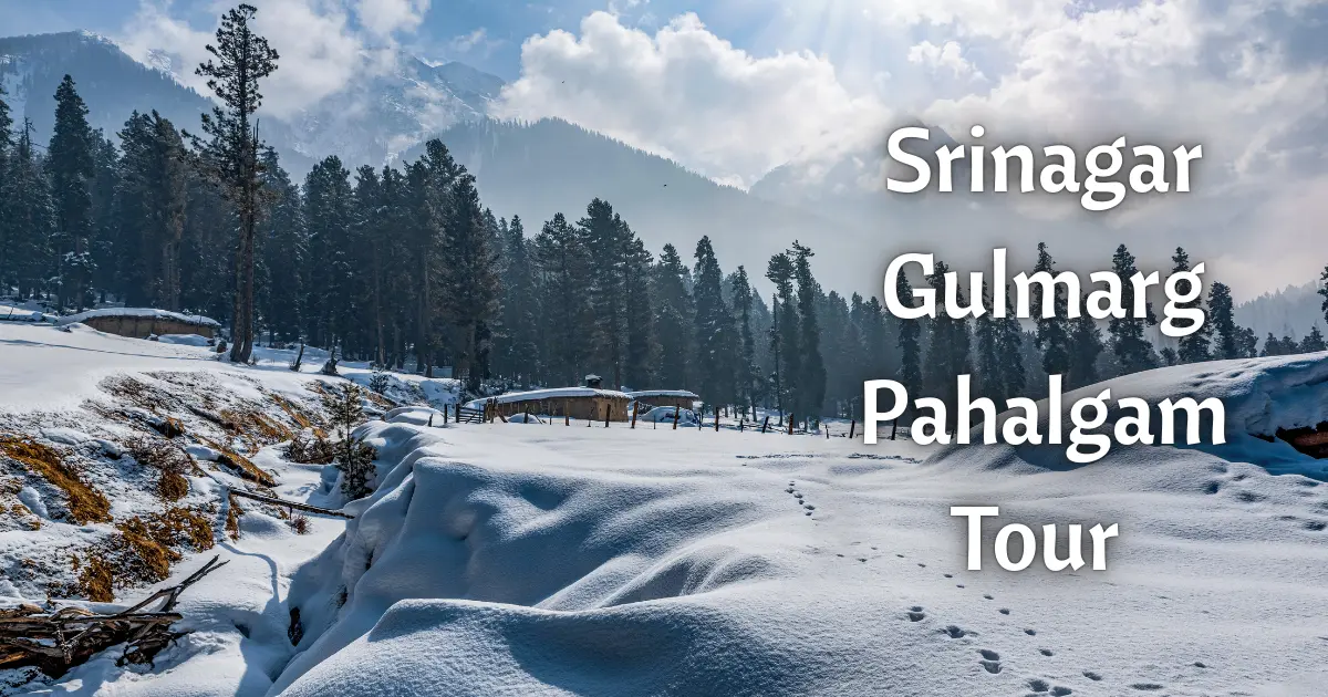 Srinagar Gulmarg Pahalgam Tour Package