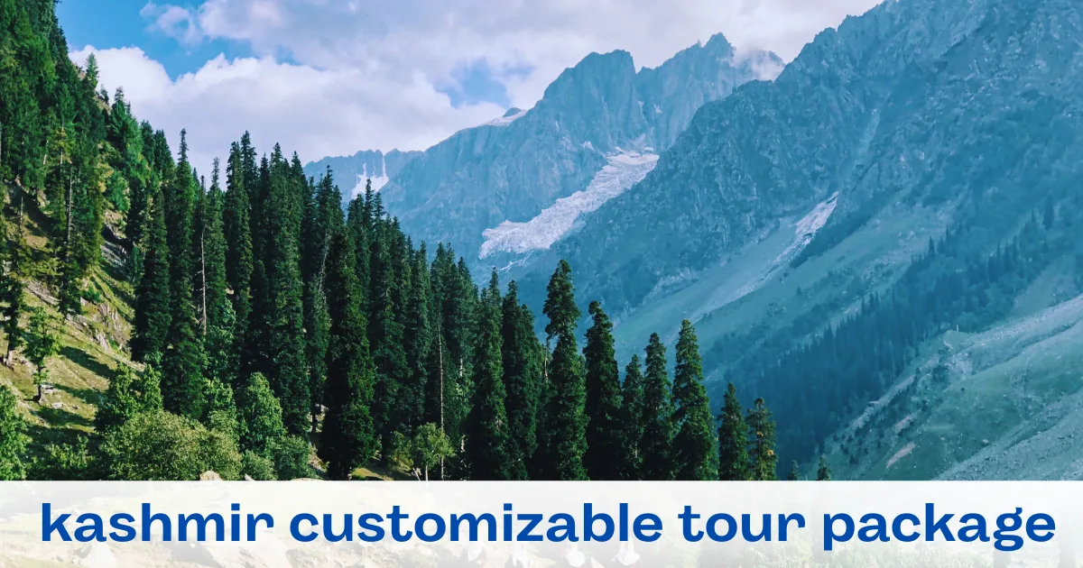 kashmir customizable tour package