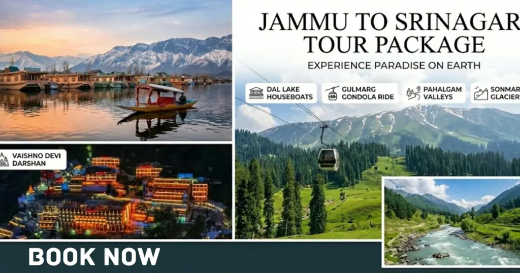 Jammu to Srinagar Tour Package Price