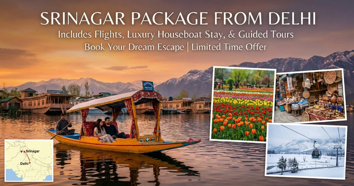 Srinagar Package from Delhi
